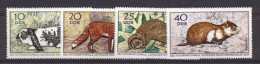 DDR  Yvert   1234/1237  * * TB  Dont Lapin Renard  - Unused Stamps