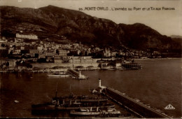 CPA Monte Carlo Monaco, Hafeneinfahrt, Taubenschießen - Andere & Zonder Classificatie