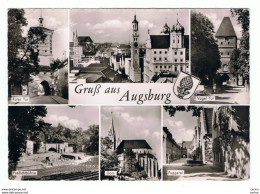 AUGSBURG:  GRUSS  AUS ... -  BILDER  -  BIEGEWINKEL  -  PHOTO  -  NACH  ITALIEN  -  GROSSFORMAT - Augsburg