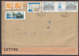 France, Belle Enveloppe Du 05.11.2008 De Hericourt ,H.Saone Pour Giez H.savoie Bel Affranchissement - Storia Postale