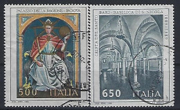 Italy 1989  Kunstierische Und Kulturelies Erbe In Italien  (o) Mi.2073-2074 - 1971-80: Oblitérés