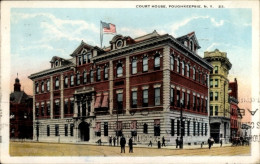 CPA Poughkeepsie New York USA, Gerichtsgebäude - Autres & Non Classés