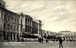 CPA Syra Siros Syros Griechenland, Place Miaoulis - Grèce