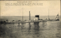 CPA Deutsches U Boot, U 9 - Autres & Non Classés
