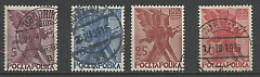 Pologne - Poland - Polen 1930 Y&T N°351 à 354 - Michel N°265 à 268 (o) - Insurrection De 1830 - Used Stamps