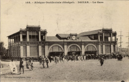 CPA Dakar Senegal, Bahnhof - Senegal