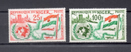 NIGER  PA  N° 19 + 20     NEUFS SANS CHARNIERE  COTE 4.00€    ONU - Níger (1960-...)