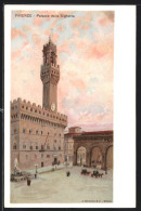 Lithographie Firenze, Palazzo Della Signoria  - Firenze (Florence)