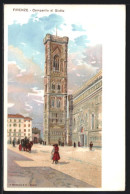 Cartolina Firenze, Campanile Di Giotto  - Firenze (Florence)