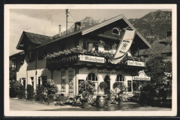 AK Garmisch, Münchener Hofbräustüberl In Der Bahnhofstrasse  - Autres & Non Classés