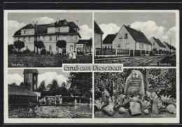 AK Vieselbach, Bahnhof, Bad, Neue Siedlung  - Other & Unclassified