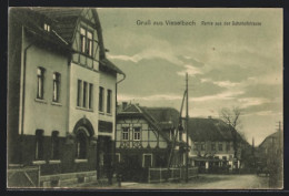 AK Vieselbach, Bahnhofstrasse Mit Geschäft  - Autres & Non Classés