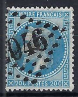 FRANCE Classique, B Obl. GC Des Villes Sur TP Isolés: GC 2046 (Lille,1) Sur Y&T 29A - 1863-1870 Napoléon III Con Laureles
