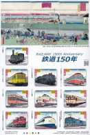 Japon Nippon 2022 11176/85 Train, Locomotive - Trains