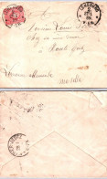 Allemagne - Lettre Reichs Post 10 Pf - Poststempel Luneburg 1889 - Poststempel Nieder - Jeutz 1889 - Autres & Non Classés