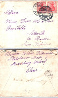 Allemagne - Lettre Poststempel Strassburg Els1 1909 - Andere & Zonder Classificatie