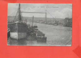 76 ROUEN Cpa Port Et Pont Transbordeur        299 Edit CV - Rouen