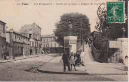 75 - Paris - Rue Fragonard - Sortie De La Gare - Avenue De Clichy - Sonstige & Ohne Zuordnung