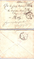 Allemagne - Lettre Poststempel Lüneburg 1888 - Metz 1888 - Other & Unclassified