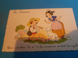 Illustrateur Inconnu, Dessin Humour, Les Régions La Provence , Que C'est Beau - Contemporain (à Partir De 1950)