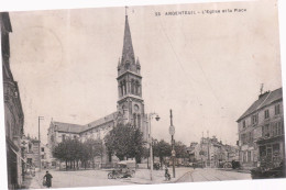 ARGENTEUIL - Eglise Et Place - Argenteuil