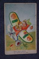 ESPAÑA-TARJETA  POSTAL -plane Avion  - Old Spanish Postcard - Humour / Illustrator Jorge Ribera - Sonstige & Ohne Zuordnung