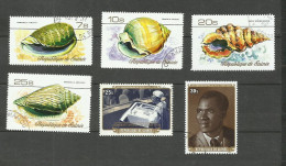 GUINEE N°585, 587 à 589, 593, 594 Cote 6.25€ - Guinee (1958-...)