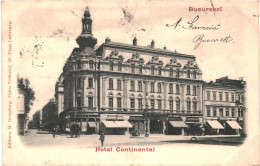 Bucuresti 1903 - Hotel Continental - Rumania