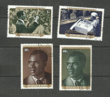 GUINEE N°590, 593 à 595 Cote 6.20€ - Guinee (1958-...)