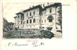 Bucuresti 1903 - Palatul Controzeni - Rumänien