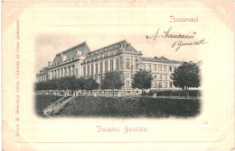 Bucuresti 1903 - Palatul Justititei - Romania