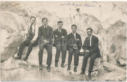 Uioara 1923 - Alba - Salt Mine With Workers - Rumania