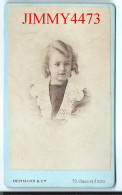 CARTE CDV - Phot-Edit.( PESME ) HERMANN & Cie - Portrait D'une Petite Fille à Identifier - Tirage Aluminé 19 ème - Antiche (ante 1900)