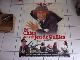 Affiche Originale 120 X 160 Film Un Chien Dans Un Jeu De Quilles - Posters