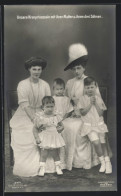 AK Unsere Kronprinzessin Cecilie Mit Ihrer Mutter Und Ihren Drei Söhnen  - Royal Families