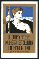Künstler-AK München, II. Juryfreie Kunstausstellung 1911 Im Ausstellungspark  - Exhibitions