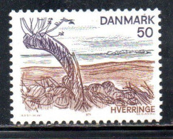DANEMARK DANMARK DENMARK DANIMARCA 1974 VIEWS HVERRINGE 50o MNH - Neufs