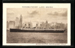 AK Schnelldampfer Kronprinzessin Cecilie Des Norddeutschen Lloyd  - Steamers