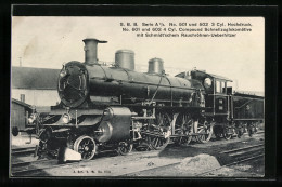 AK Eisenbahn, S. B. B. Serie A 3 /5, No. 501 Und 502  - Trains