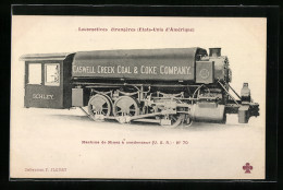 AK Machine De Mines à Condenseur, Caswell Creek Coal & Coke Company  - Treinen