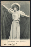 AK Schauspielerin Sarah Bernhardt Im Theaterstück Cyrano De Bergerac  - Actors