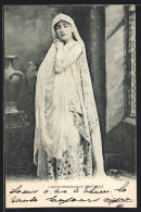 AK Schauspielerin Sarah Bernhardt Im Theaterstück Phèdre  - Acteurs
