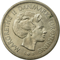 Monnaie, Danemark, Margrethe II, 5 Kroner, 1977, Copenhagen, TTB, Copper-nickel - Danimarca