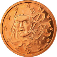 France, 2 Euro Cent, 1999, FDC, Copper Plated Steel, KM:1283 - Francia