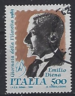 Italy 1989  Tag Der Briefmark  (o) Mi.2101 - 1981-90: Usados