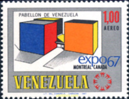 176795 MNH VENEZUELA 1967 EXPOSICION INTERNACIONAL DE MONTREAL (CANADA) - Venezuela