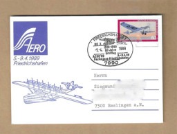 Los Vom 20.05 -  Sammlerkarte Aus Friedrichshafen 1989 - Covers & Documents