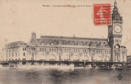 75 - Paris - Inondations Janvier 1910 - Gare De Lyon - Überschwemmung 1910