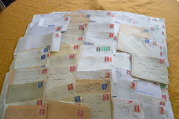Lot Années 1950 1990 Oblitérations Département De La MAYENNE 53 Environ 800 Enveloppes Entières - Handstempel