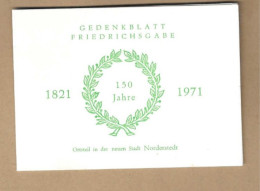 Los Vom 20.05 -  Sammlerklappkarte Aus Norderstedt 1971 - Briefe U. Dokumente